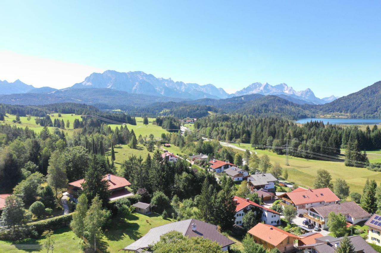 Appartement Bergleben à Krün Extérieur photo