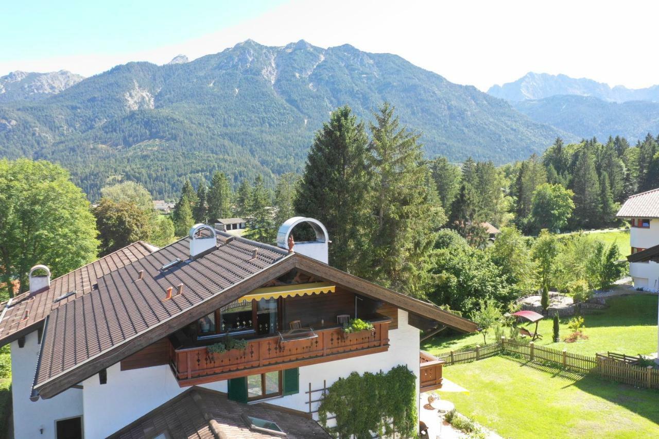 Appartement Bergleben à Krün Extérieur photo